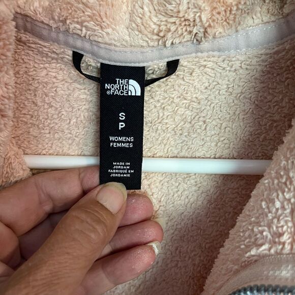 The North Face Osito Fleece Long Sleeves Pockets Zipper Up Pink Jacket.Size S - Picture 13 of 14